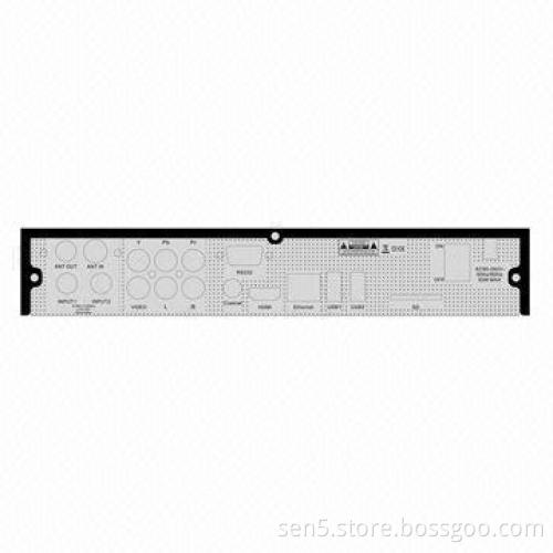 DVB-S2/T Receiver, Android + Linux, 1CA/1CI/3 USB/Ethernet, Wi-Fi Embedded, SD Card Reader
